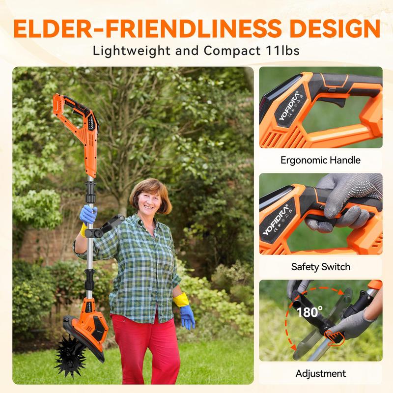 Cordless Tiller Cultivator